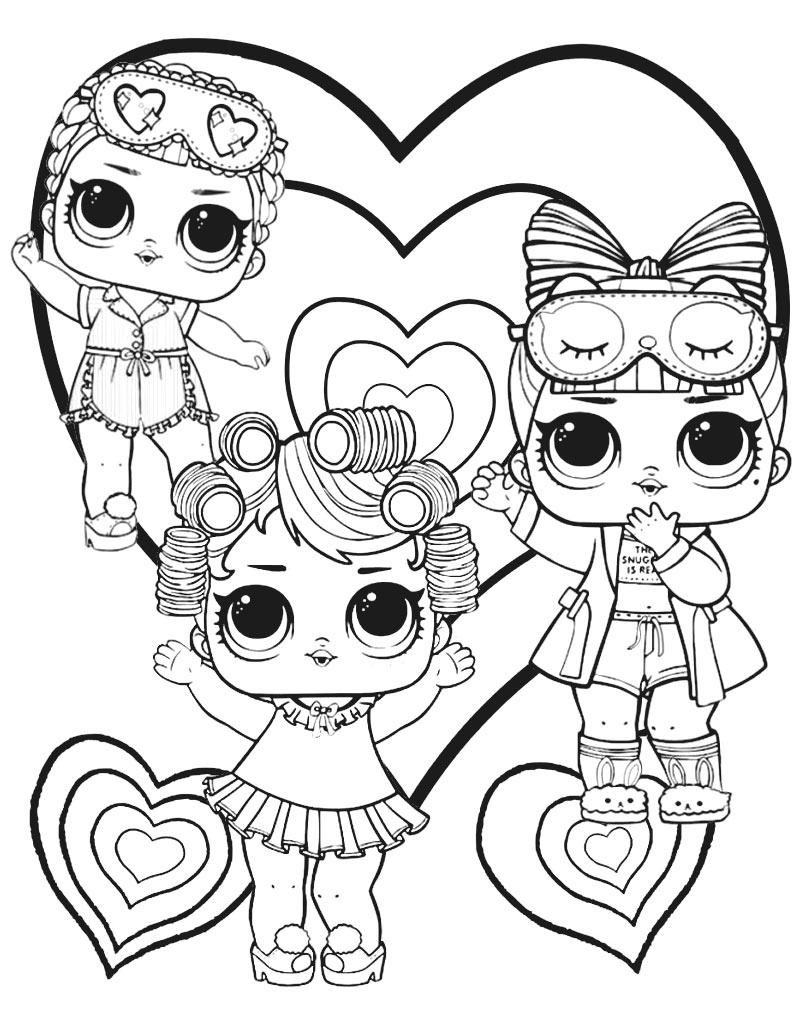 LOL Suprise kolorowanki